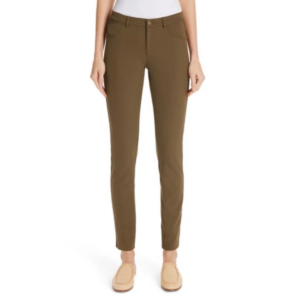 Lafayette 148 Mercer Acclaimed Stretch Skinny Pants Mid-Rise Size 10